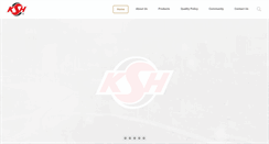 Desktop Screenshot of kshinternational.com